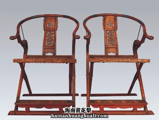 越南黄花梨交椅 资料图片