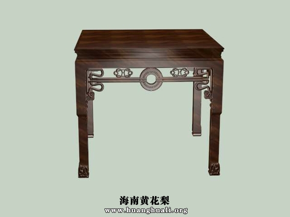 明清家具:酸枝木方桌