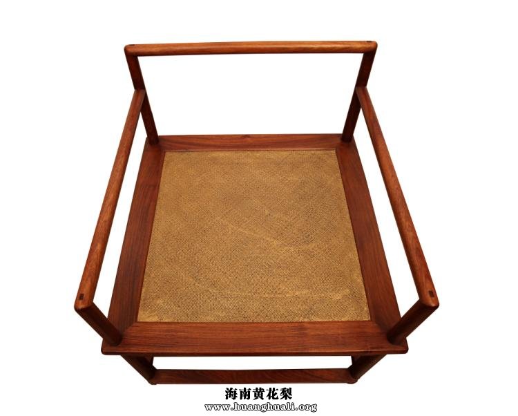 经典明式海南黄花梨禅椅
