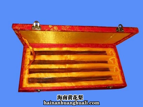 海南黄花梨工艺品：筷子